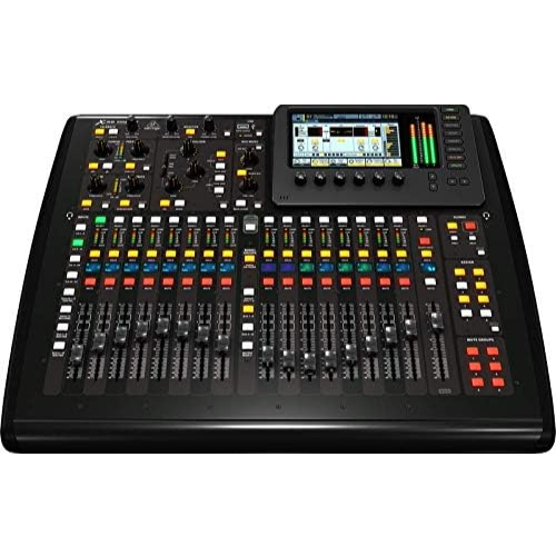 Behringer X32 Consola de mezclas digital de 40 entradas y 25 buses con 32 preamplificadores